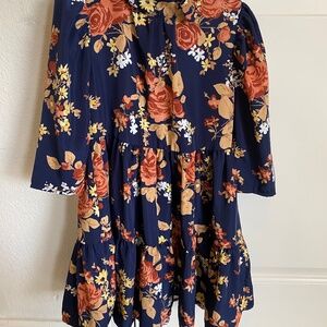 Janie and Jack floral dress size 6